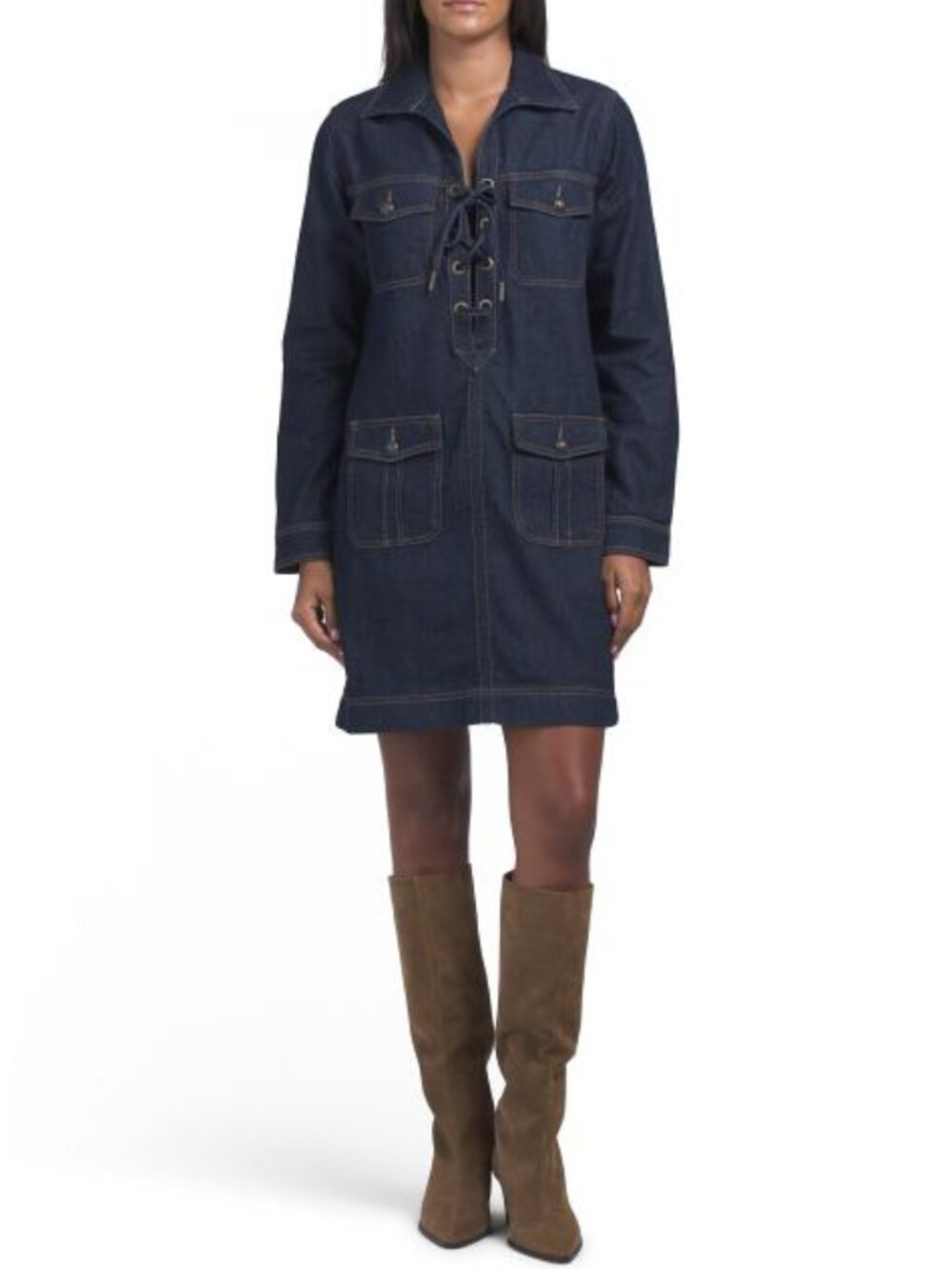 ZADIG & VOLTAIRE Denim Mini Dress